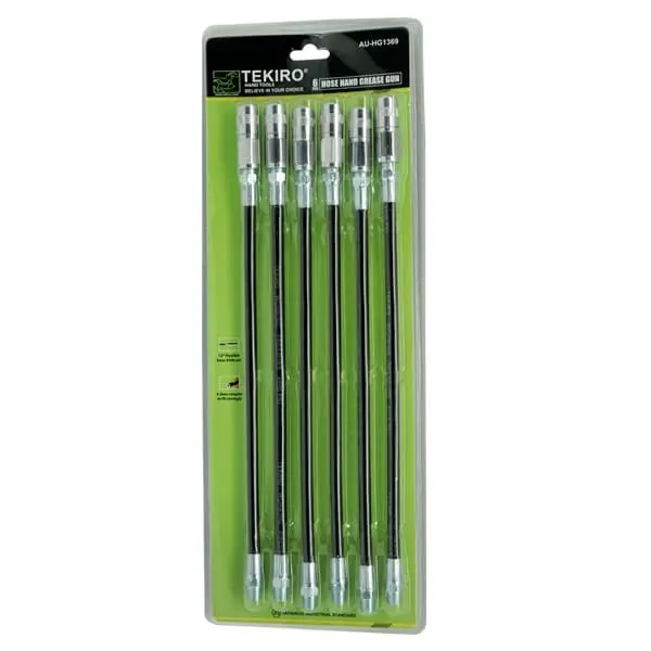 TEKIRO SET HOSE HAND GREASE GUN 6 PCS SELANG POMPA GEMUK 4.webp