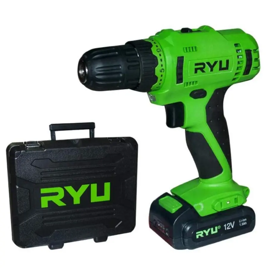 RYU Mesin Bor Baterai 12V Cordless Drill RCD12V 3.webp