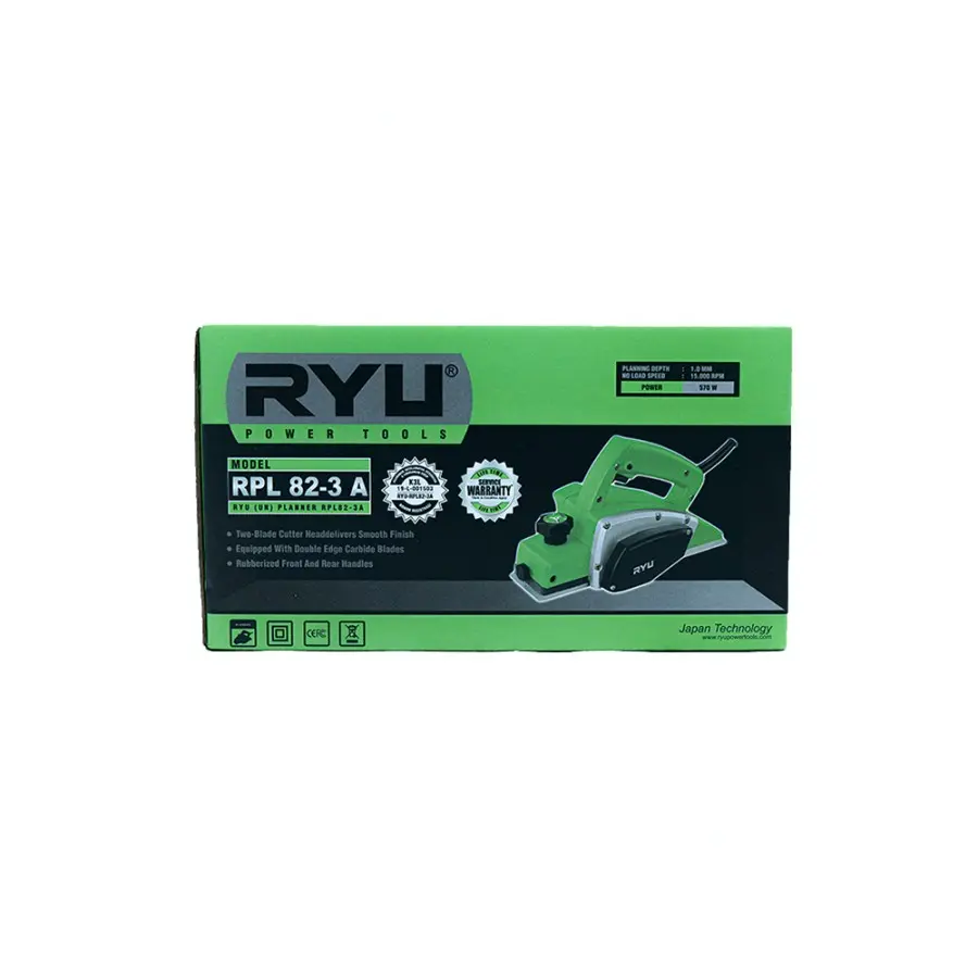 RYU Mesin Serut Kayu Mesin Ketam Planner RPL82-3A 3.webp