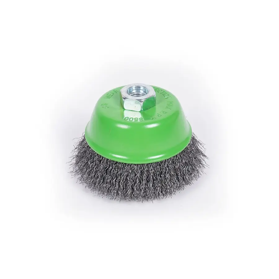 RYU Sikat Mangkok 3 75 Mm 0.3 Mm Sikat Kawat Cup Brush Crimped 7.webp