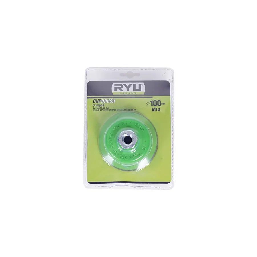 RYU Sikat Mangkok 3 75 Mm 0.3 Mm Sikat Kawat Cup Brush Crimped 3.webp