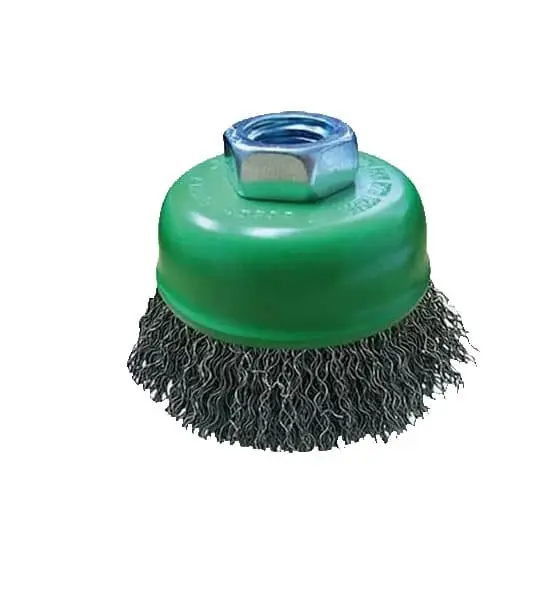 RYU Sikat Mangkok 3 75 Mm 0.3 Mm Sikat Kawat Cup Brush Crimped 2.webp