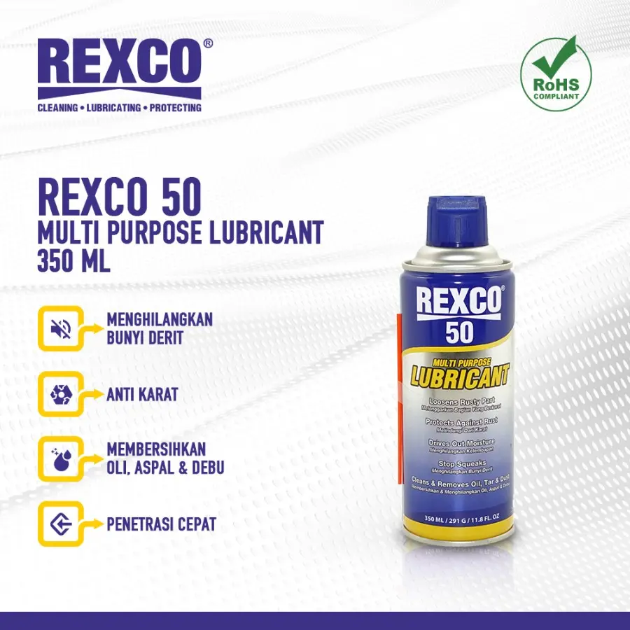 Rexco 50 Pelumas Serba Guna / Anti Karat 350 Ml