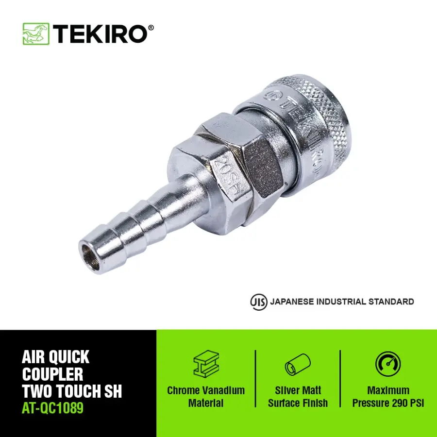 TEKIRO AIR QUICK COUPLER TWO TOUCH 20 SH
