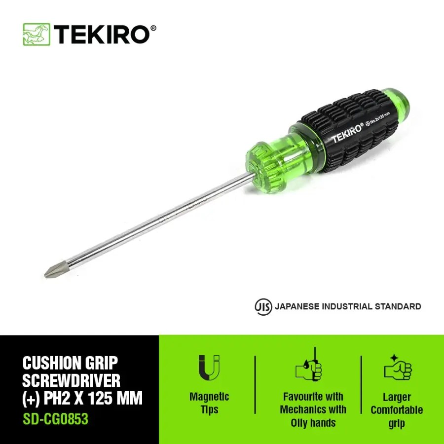 TEKIRO OBENG GAGANG KARET HIJAU (+) 2 X 125 