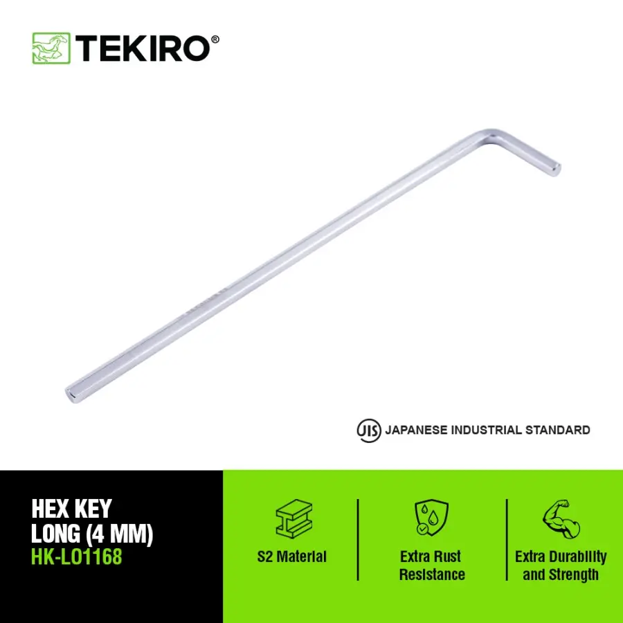TEKIRO KUNCI L PANJANG 4 MM