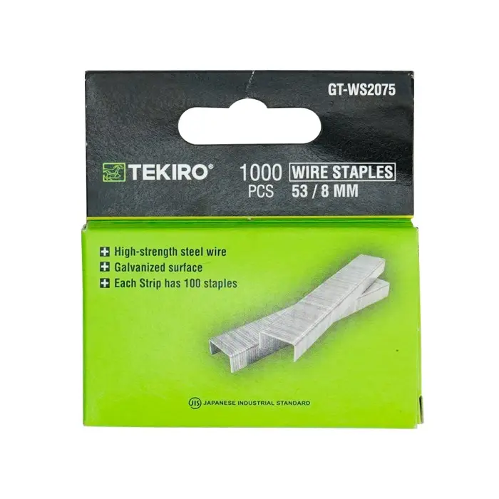 TEKIRO ISI STAPLES GUN 53 / 8 MM 1000 PCS