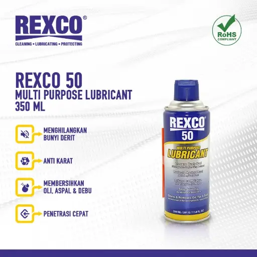 [ALBL-0018] Rexco 50 Pelumas Serba Guna / Anti Karat 350 Ml