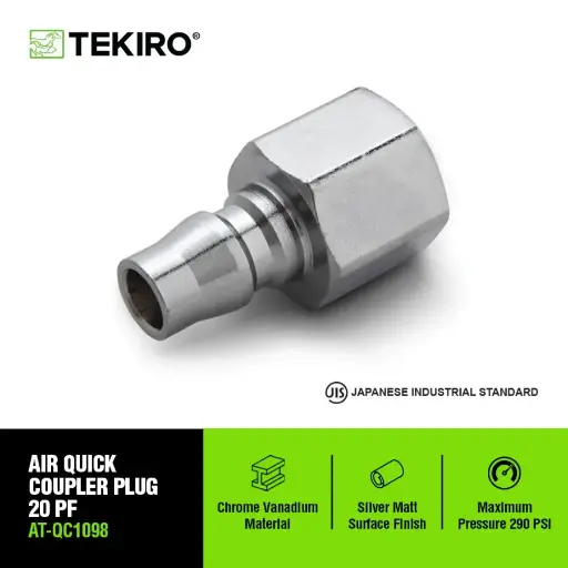 [ALBL-0079] TEKIRO AIR QUICK COUPLER PLUG 20 PF
