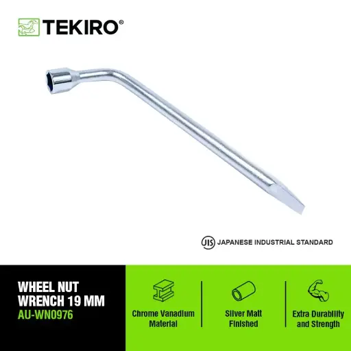 [KNC-0284] TEKIRO WHEEL NUT WRENCH 19 MM / KUNCI RODA L