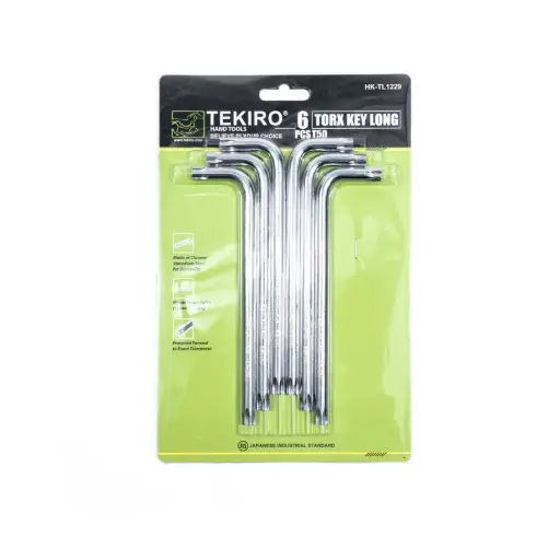 [KNC-0297] TEKIRO SET KUNCI L BINTANG T 50 PANJANG 6 PCS 
