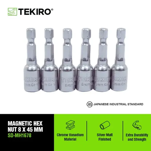 [KNC-0301] TEKIRO MAGNETIC HEX NUT 8 X 45 MM