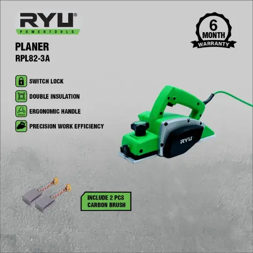 [SPML-0139] RYU Mesin Serut Kayu Mesin Ketam Planner RPL82-3A