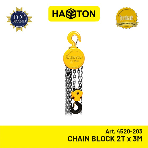 [ALB-0001] Chain Block Hasston 2Tx3M