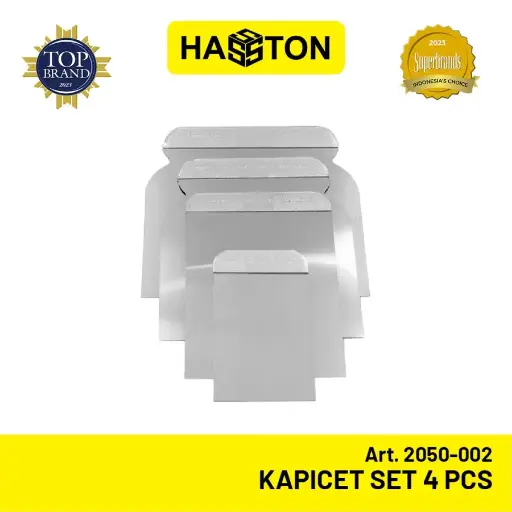 [ALB-0072] Hasston Kapicet Set 4 Pcs / Kape Stainless Steel / Scrapper (2050-002)