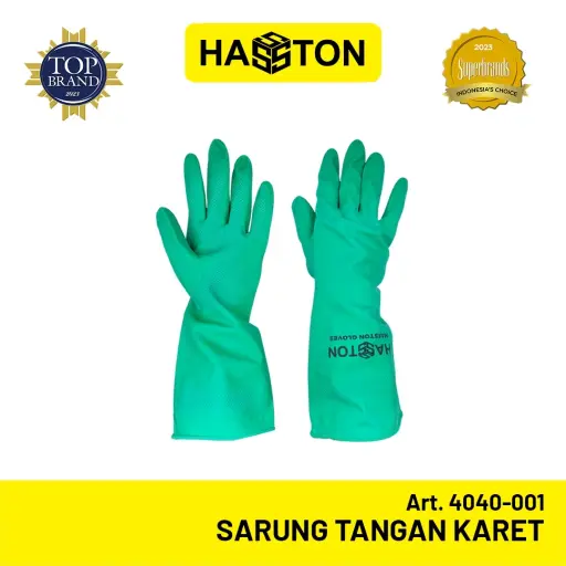 [ALB-0119] Sarung Tangan Hasston karet ijo