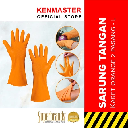 [ALB-0120] Sarung Tangan Kmaster Orange L