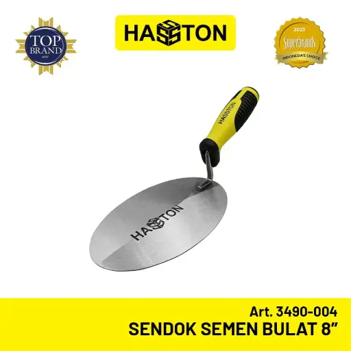 [ALB-0169] Hasston Sendok Semen 8" / Cetok Semen Bulat Gagang Karet (3490-004)