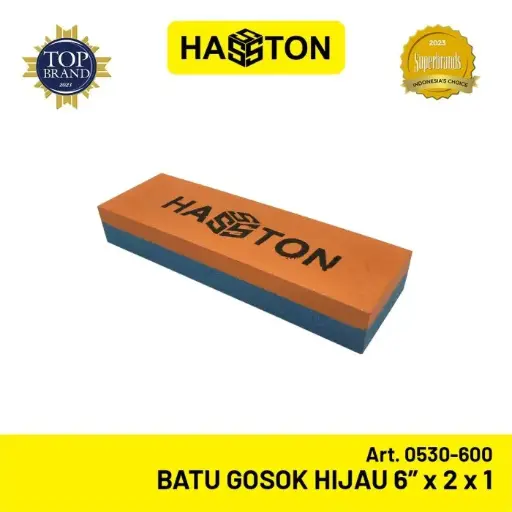 [ALB-0280] Hasston Batu Asah 6'' / Batu Gosok Orange Aluminium Oxide (0530-600)