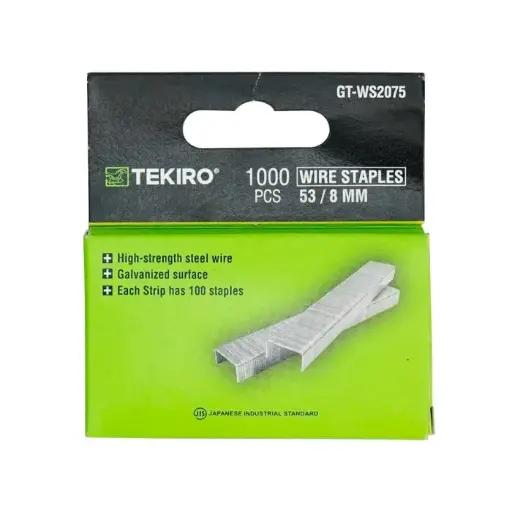 [ALB-0285] TEKIRO ISI STAPLES GUN 53/8 MM 1000 PCS