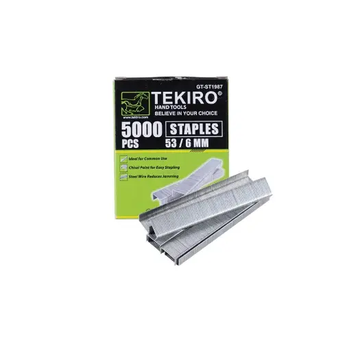 [ALB-0286] TEKIRO ISI STAPLES GUN 53 / 6 MM 5000 PCS