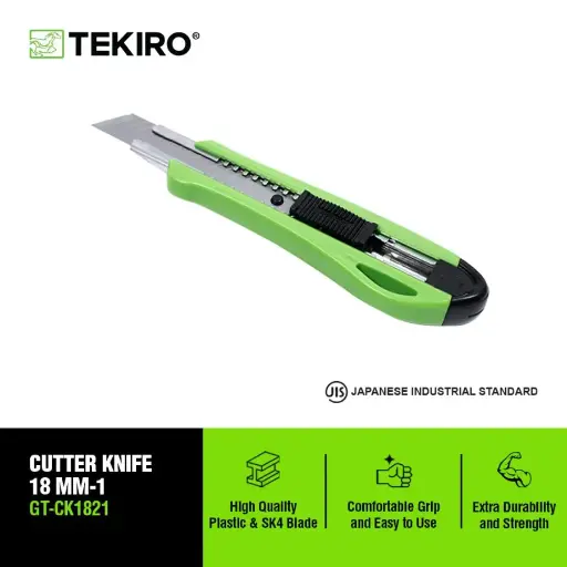 [ALB-0289] TEKIRO PISAU CUTTER BESAR 18 MM / CARTER