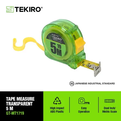 [ALB-0291] TEKIRO METERAN TRANSPARAN 5 METER